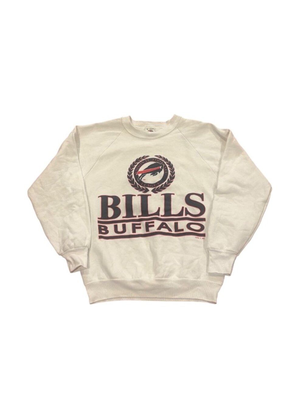 Vintage 90s Buffalo Bills NFL Football Crewneck Sweatshirt Medium Runs Small